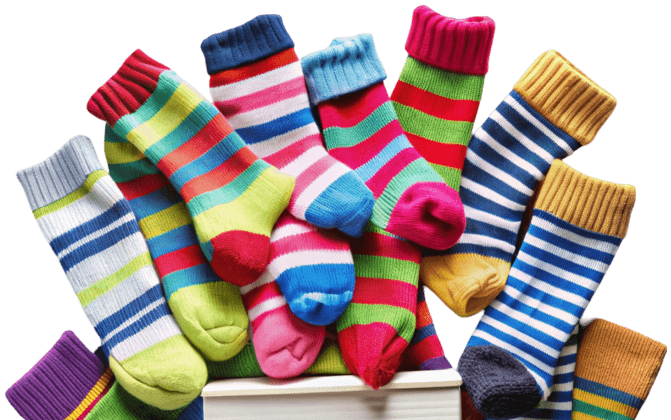 Colorful socks